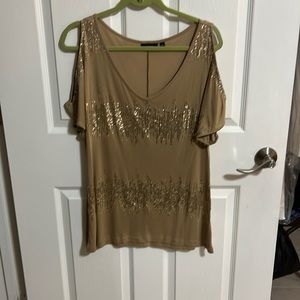 Apt 9 cold shoulder top